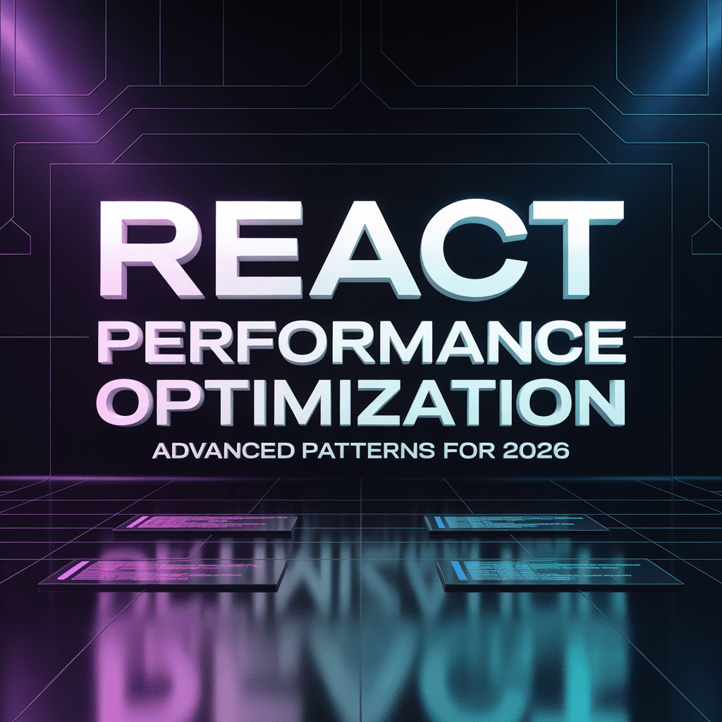 React Performance Optimization: Advanced Patterns for 2026 ⚡