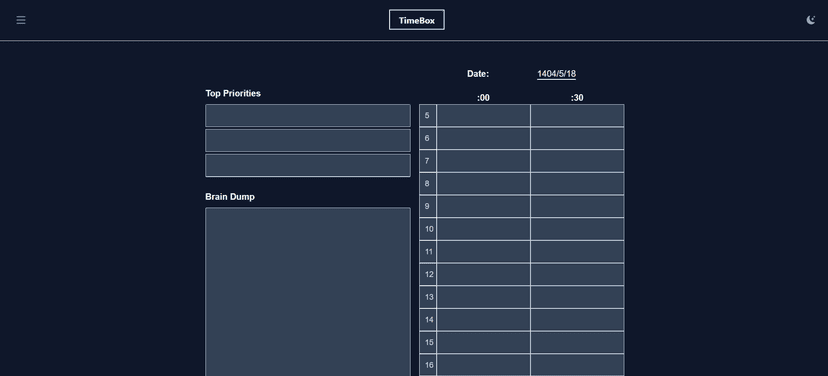 Time Box®